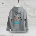 Milton Oversized Hoodie - Be happy