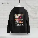 Milton Oversized Hoodie - Everything will be ok